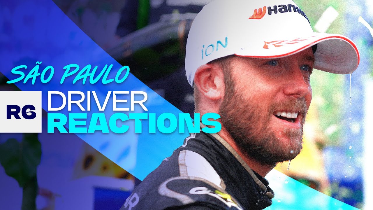 The drivers on Formula E's first race in Brazil