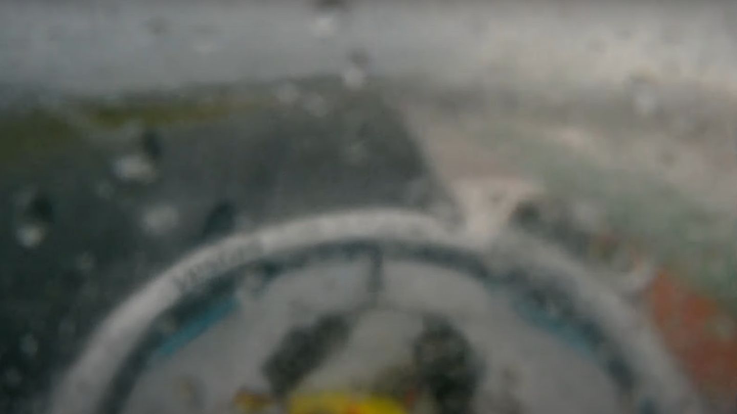 WATCH: Jump onboard with Vandoorne as he feels his way through heavy rain in Valencia
