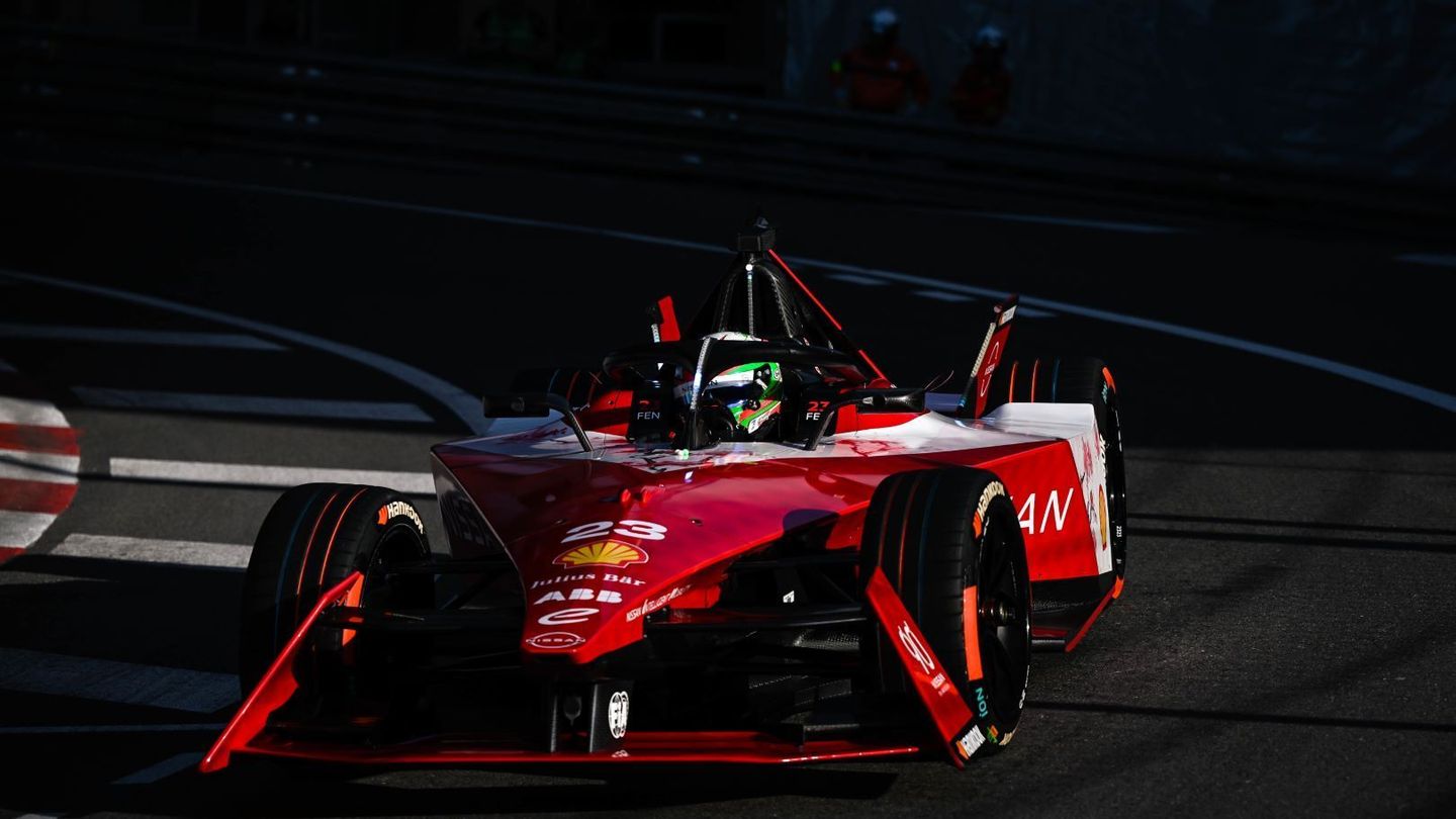 Fenestraz pole in Monaco Formula E