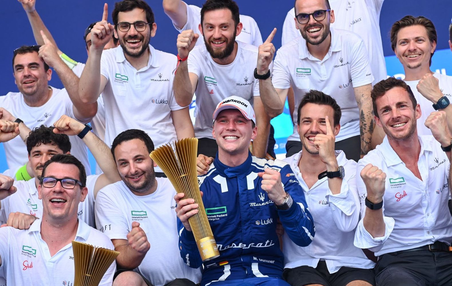 Guenther wins Round 11 for Maserati Formula E in Jakarta first win since 1957 and Fangio