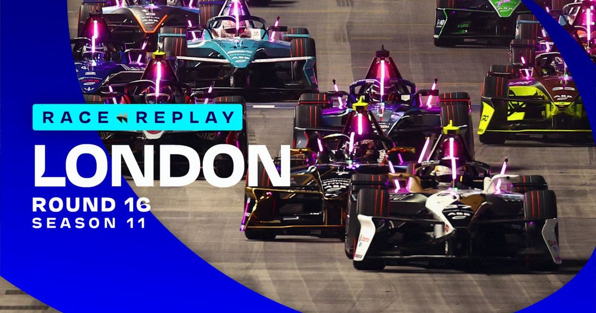 FULL RACE: 2025 Marvel Fantastic Four London E-Prix, Round 16