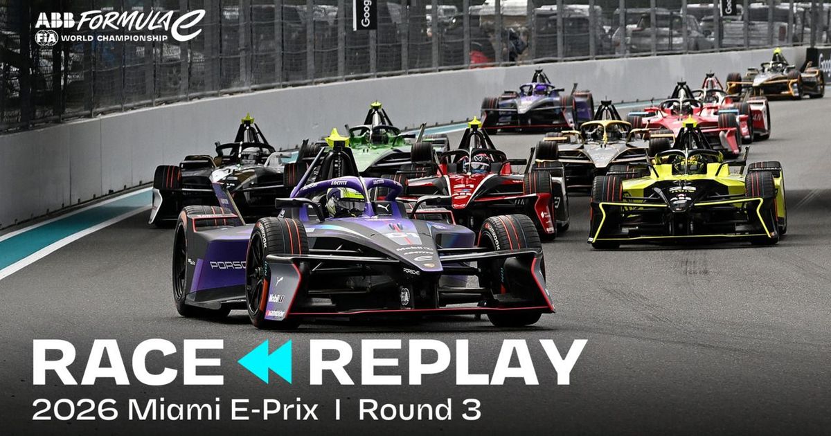 FULL RACE: 2026 Miami E-Prix, Round 3