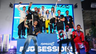 formula e evo sessions podium burntchip wins