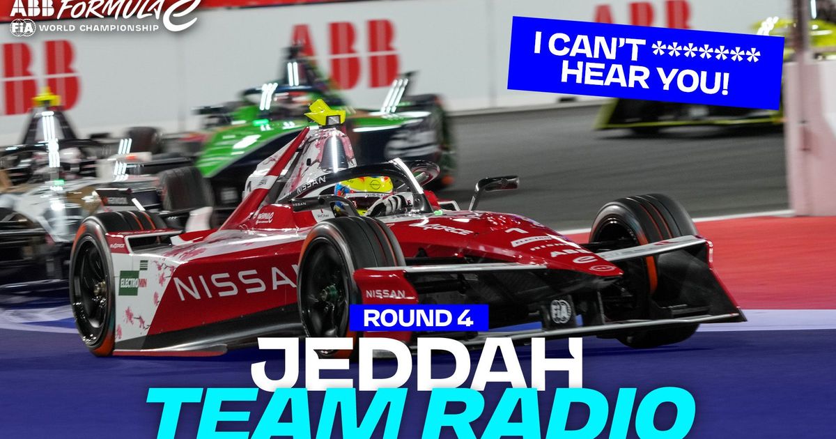 WATCH: The best team radio from the 2026 Jeddah E-Prix, Round 4