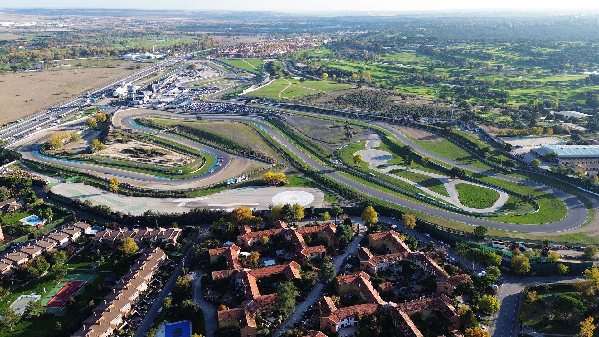 madrid jarama birds eye