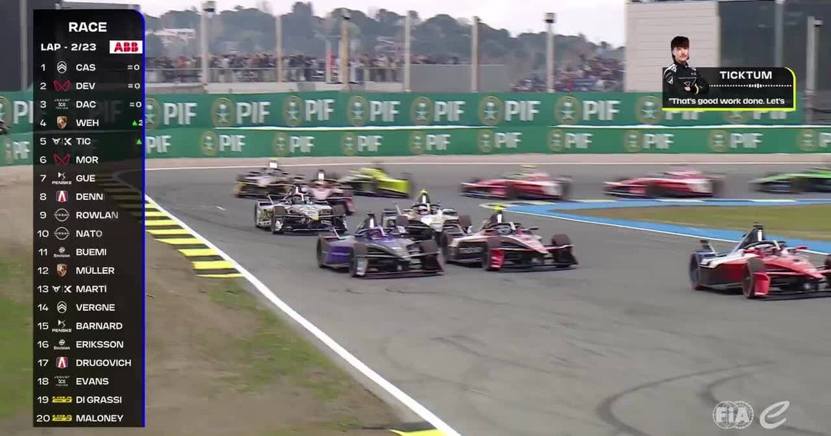 Pascal Wehrlein Overtake 1