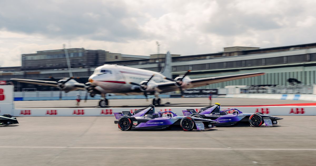 Formula E returns to Berlin for milestone celebration of Porsche's motorsport heritage