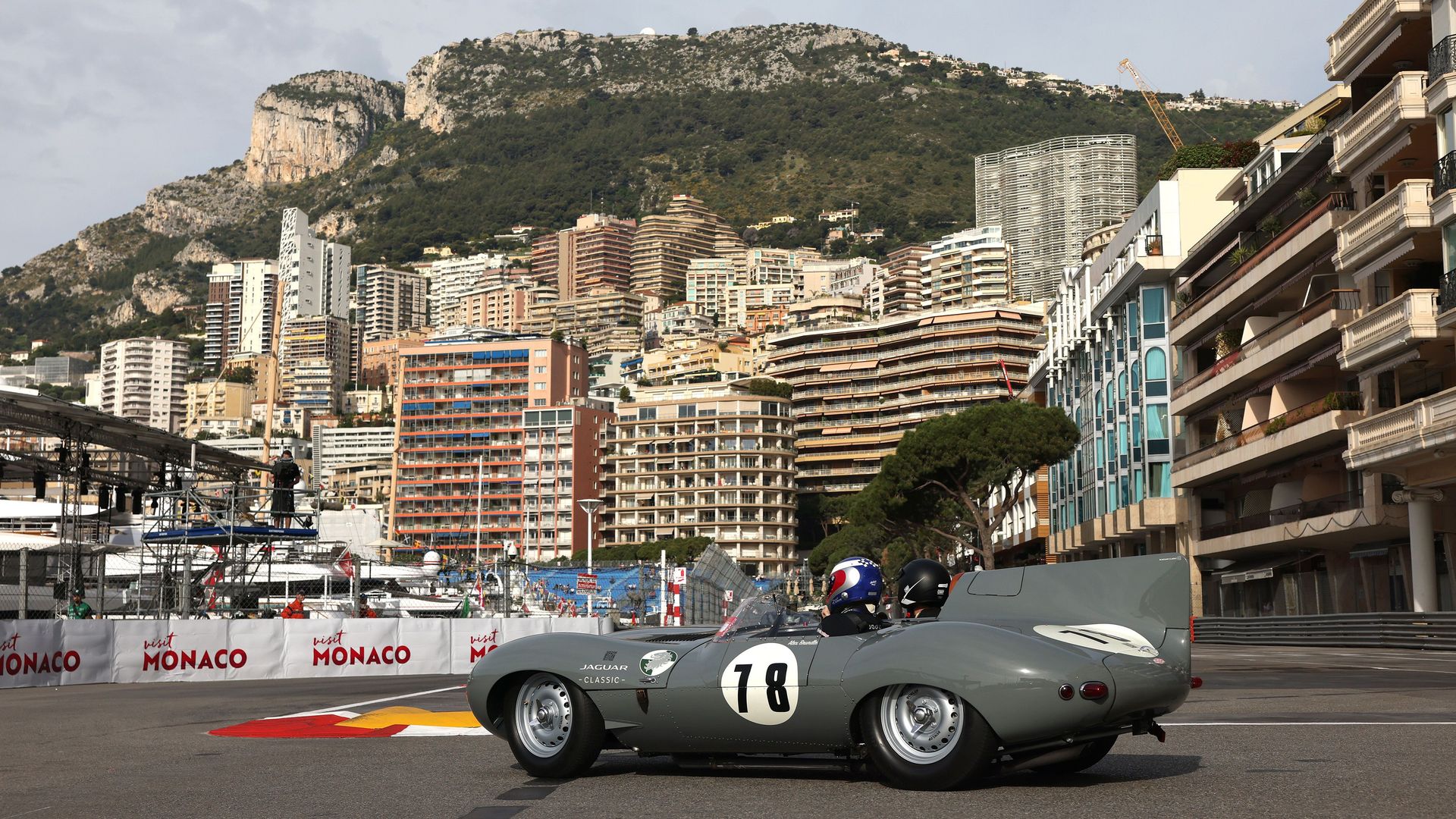 jaguar heritage demo formula e monaco