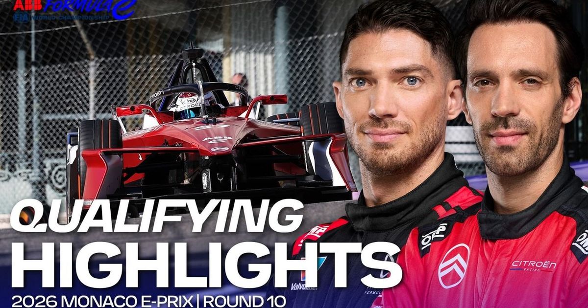 Round 10 | Monaco E-Prix YouTube Qualifying Highlights - NO ENDBOARD  | Season 12