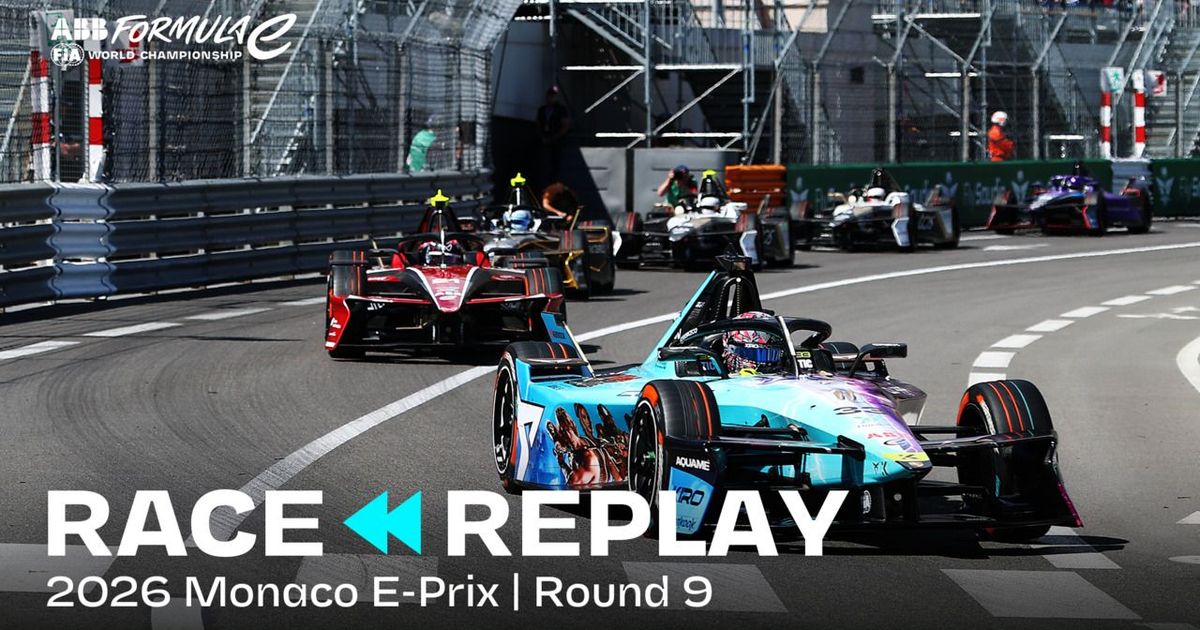 FULL RACE: 2026 Monaco E-Prix, Round 9