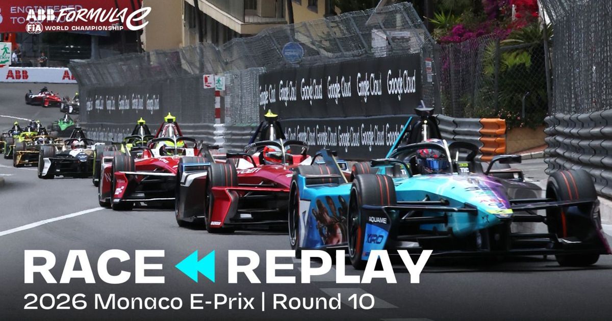 FULL RACE: 2026 Monaco E-Prix, Round 10