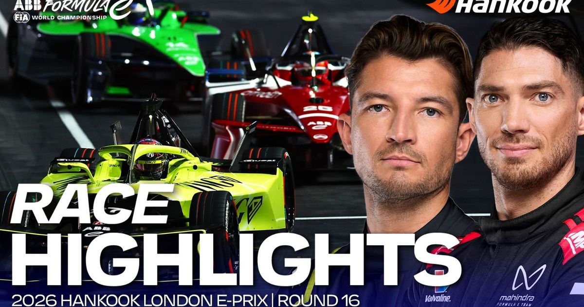 RACE HIGHLIGHTS: 2026 Hankook London E-Prix, Round 16