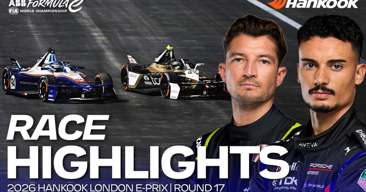 RACE HIGHLIGHTS: 2026 Hankook London E-Prix, Round 17